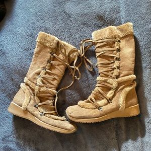 X-Appeal Suede Tan Boots